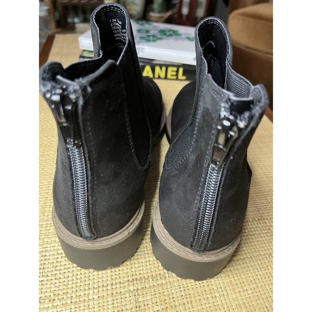 ESPRIT Sam‎ Size 7.5 Black Chelsea Boots - Picture 10 of 14